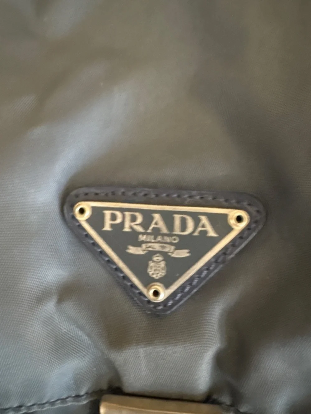 Prada vintage Navy Nylon Backpack - Picture 3 of 9